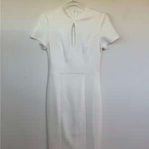 Taylored slim fit Ivory Dress